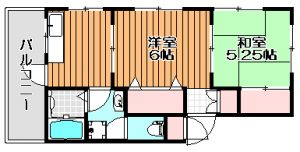 【 日之出町 】　サンライズ石川　101号