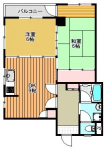【紫原3丁目】パープルヒルはましま　201号